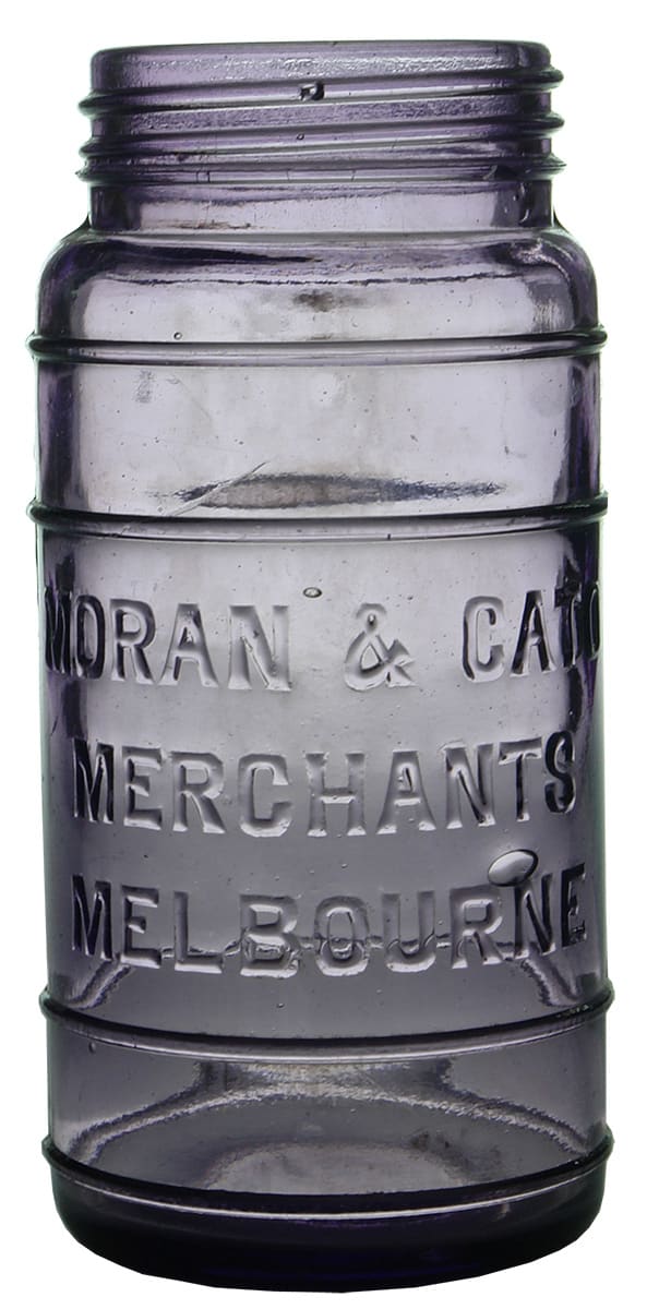 Moran Cato Merchants Melbourne Purple Food Jar