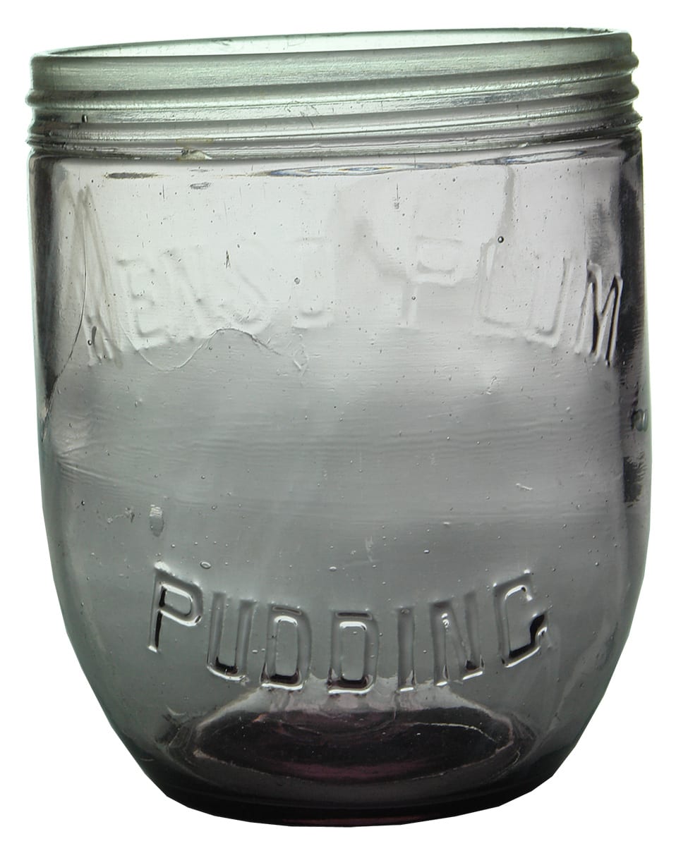 Kenso Plum Pudding Amethyst Glass Jar