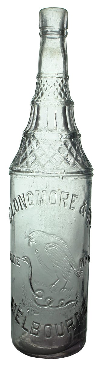 Longmore Melbourne White Crown Antique Cordial Bottle