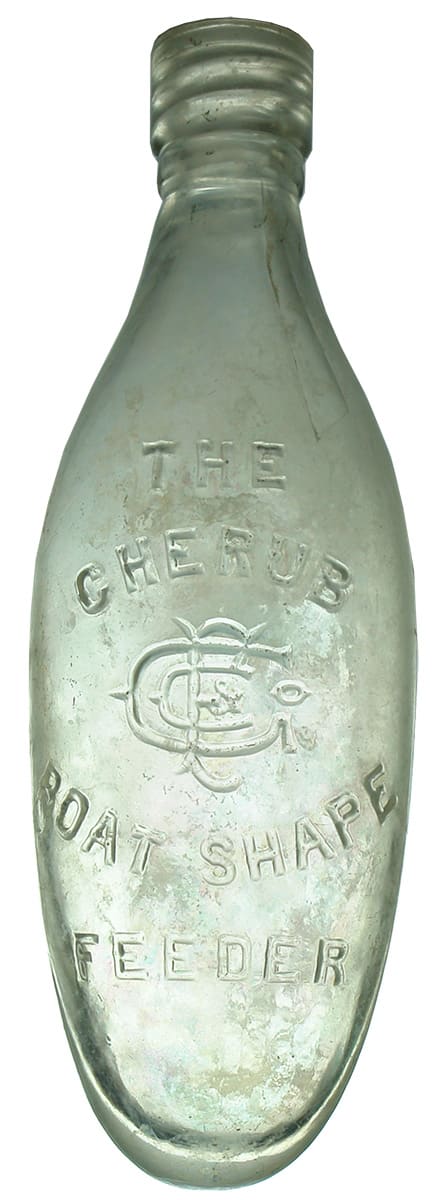 Cherub Feeder Boat Shape Bottle