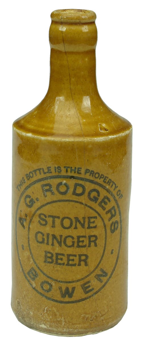 Rodgers Stone Ginger Beer Bowen Bottle