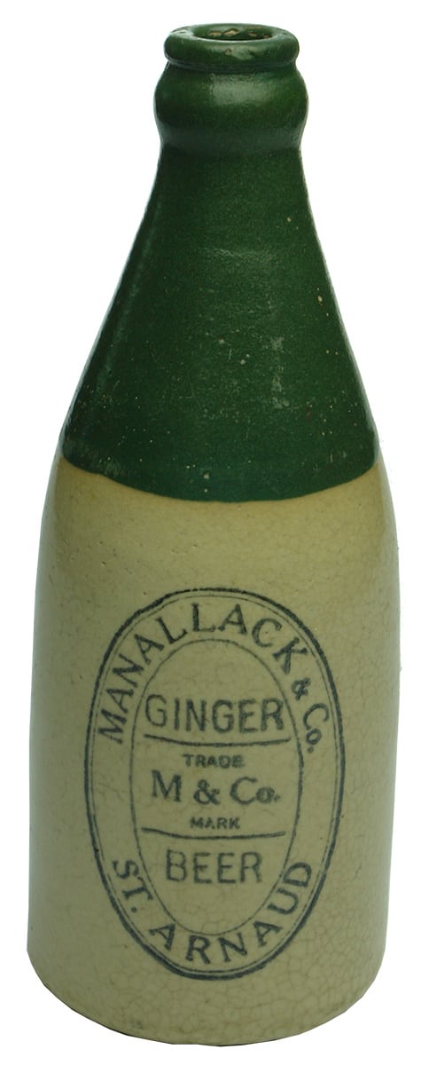Manallack Ginger Beer St Arnaud Bottle