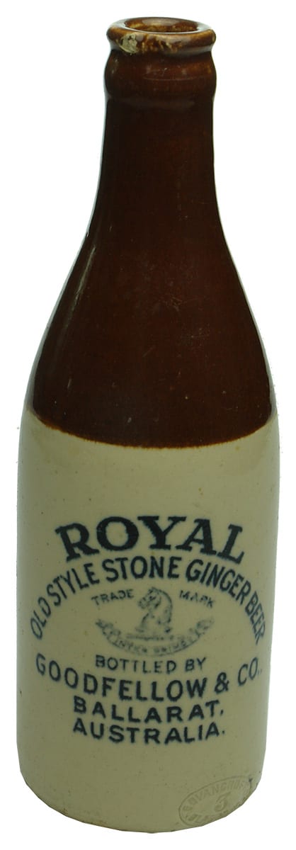 Royal Old Style Stone Ginger Beer Goodfellow Ballarat