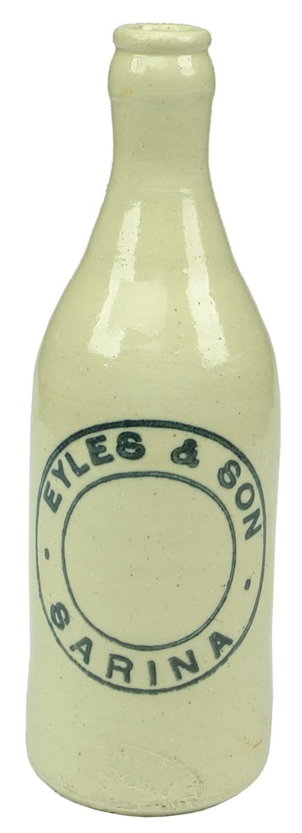 Eyles Son Sarina Mauri Bros Thomson Stone Ginger Beer Bottle