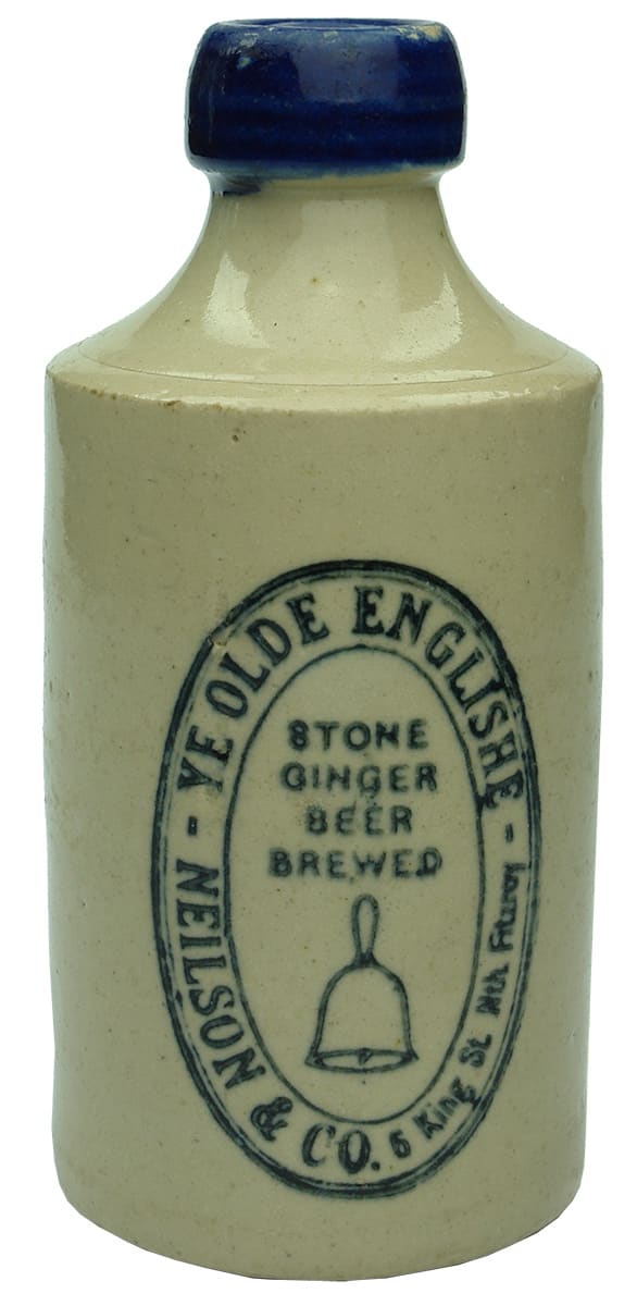 Ye Olde Englishe Stone Ginger Beer Neilson Bottle