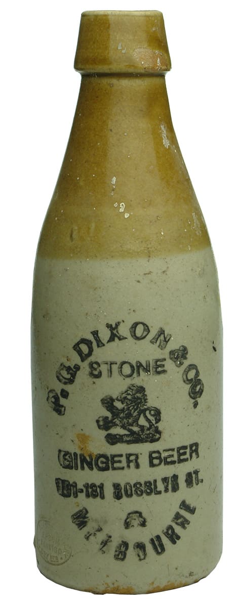 Dixon Stone Ginger Beer Melbourne Bottle
