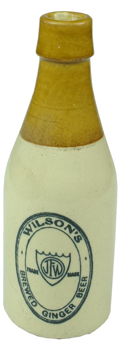 Wilsons Albury Stone GInger Beer Bottle