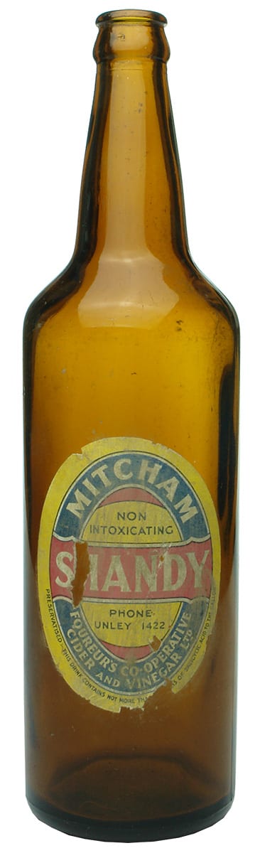 Mitcham Beer Vintage Labelled Bottle