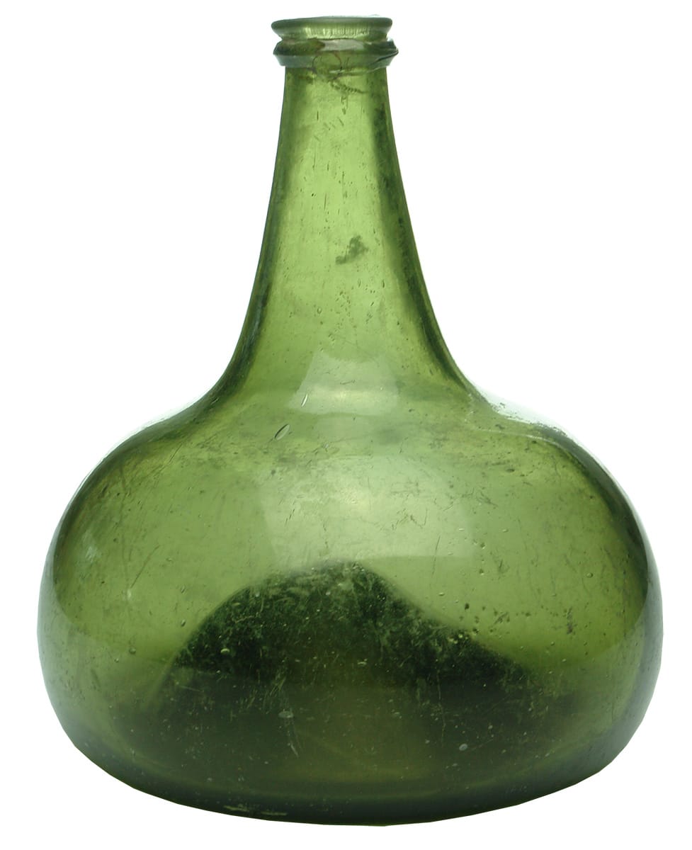 Onion Glass Antique Bottle