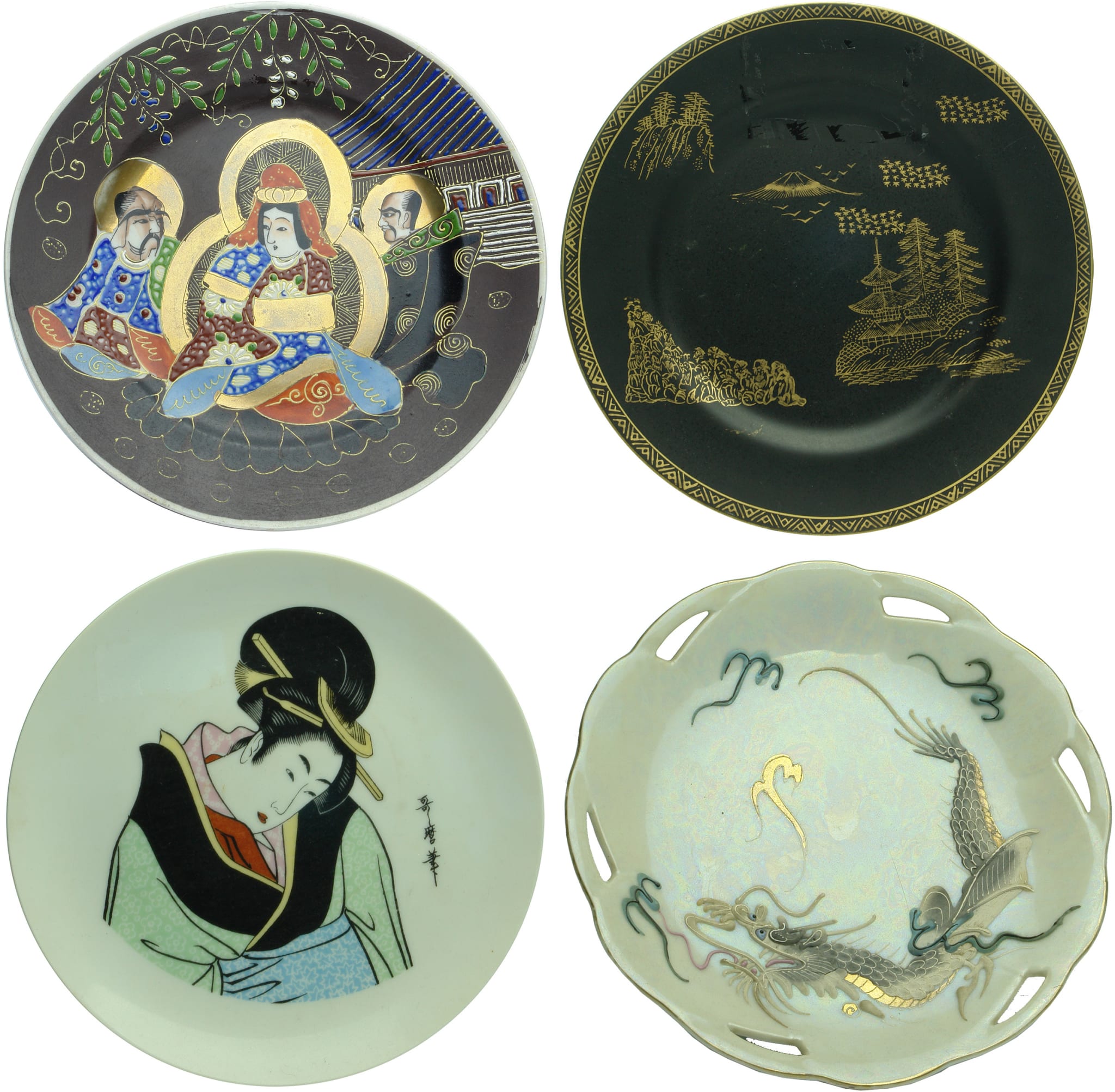 Japanese Ceramic Decorative Plates