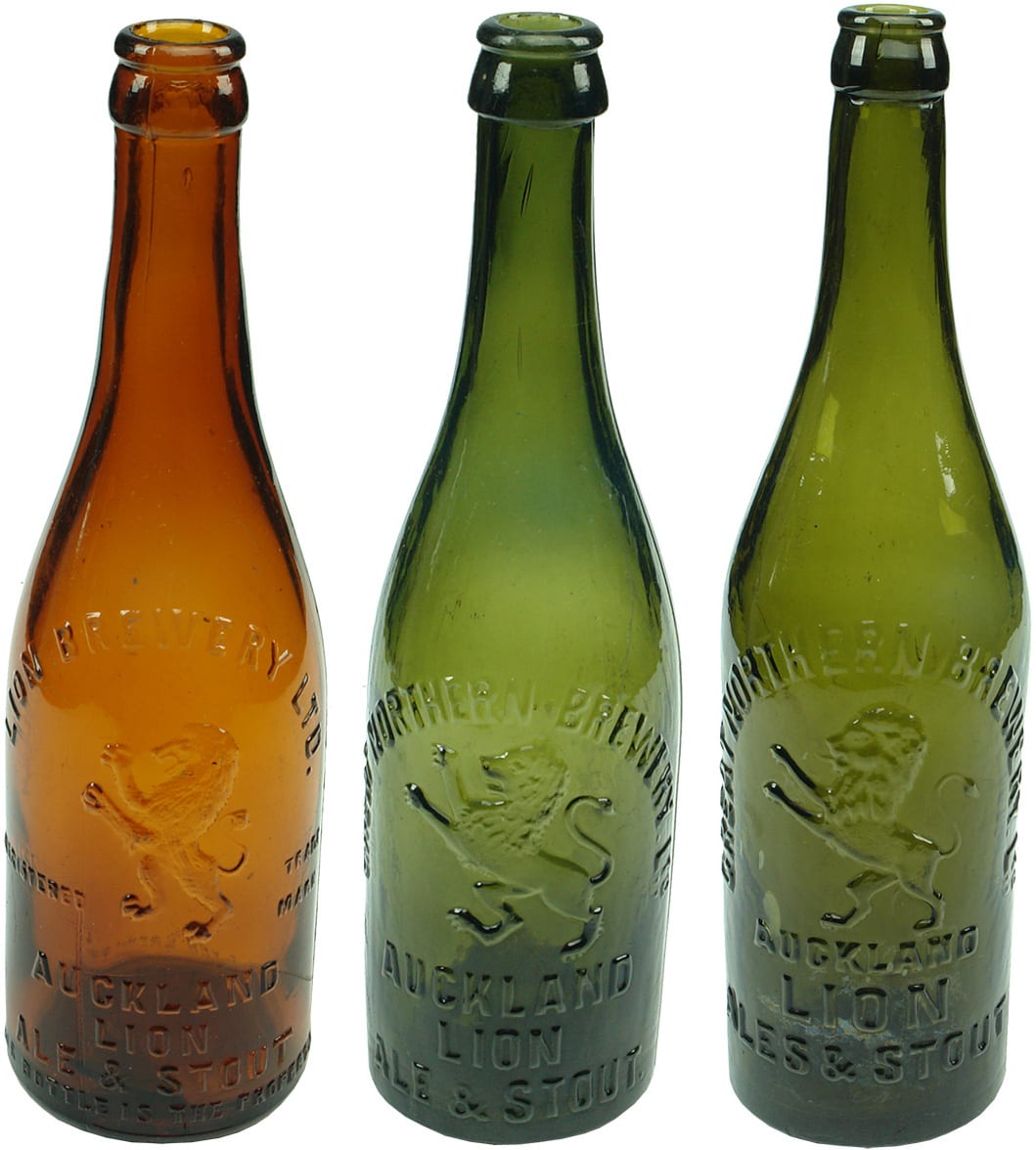 New Zealand Crown Seal Beer Bottles
