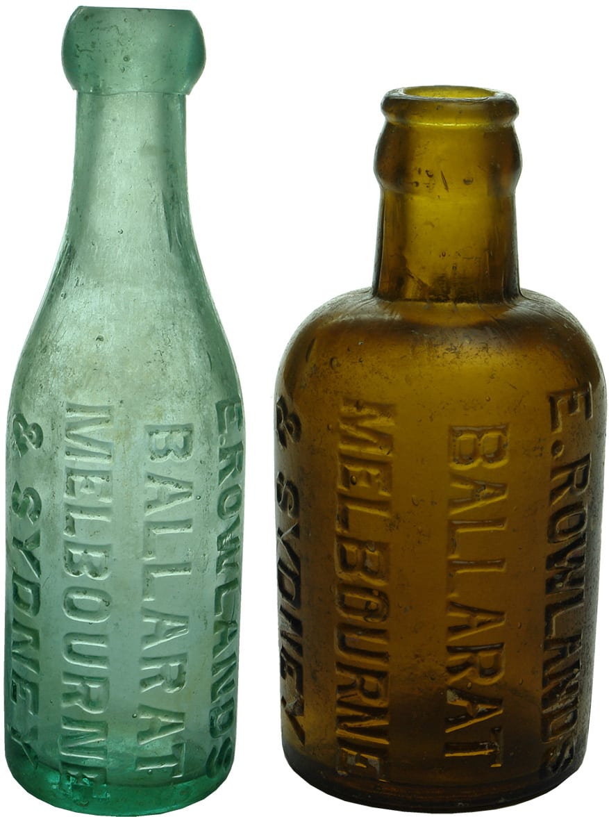 Antique Rowlands Bottles