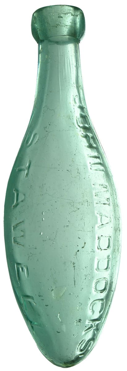 John Maddocks Stawell Antique Torpedo Bottle