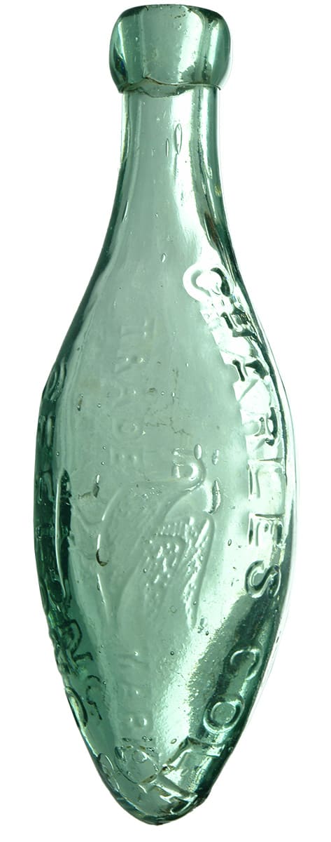 Charles Cole Heron Fish Geelong Torpedo Bottle