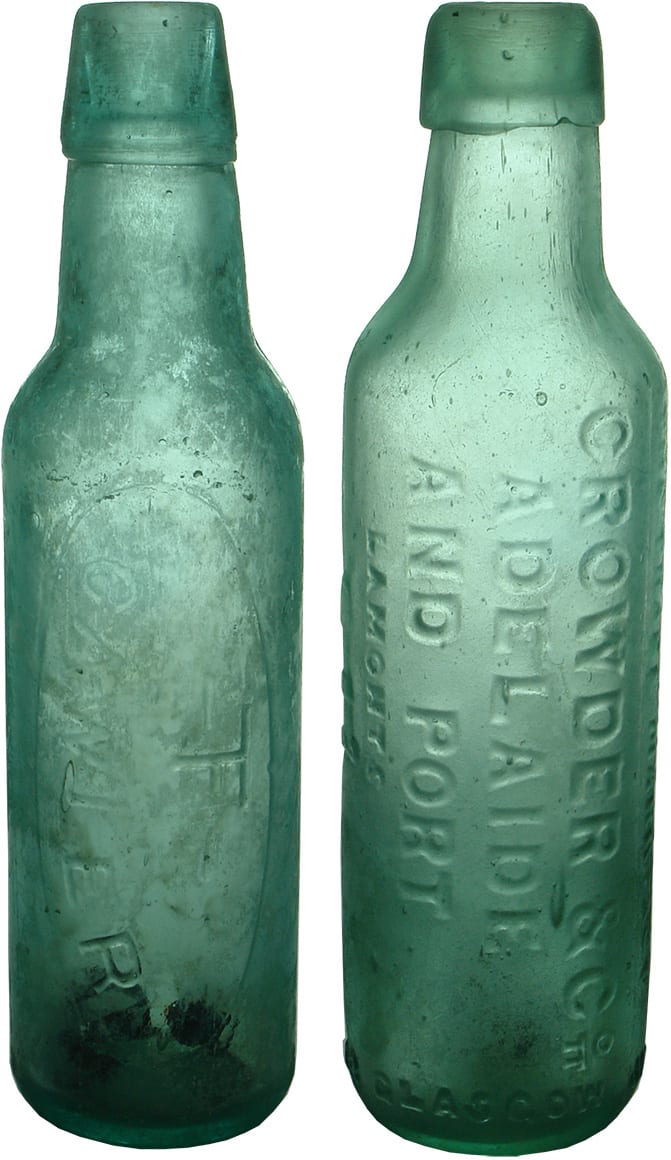 Collection Lamont Antique Soft Drink Bottles