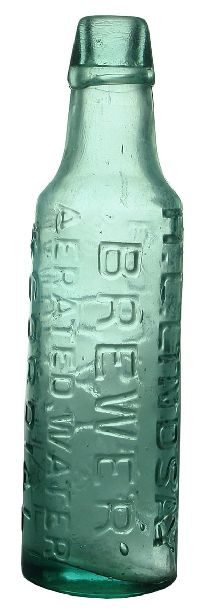 Lindsay Brewer Aerated Water Cordial Manufacturer Hay Bottle