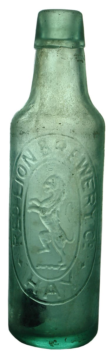 Red Lion Brewery Hay Antique Lamont Bottle