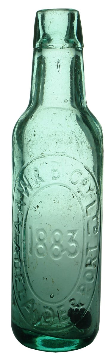 AAW Adelaide Port Lamont Patent Bottle