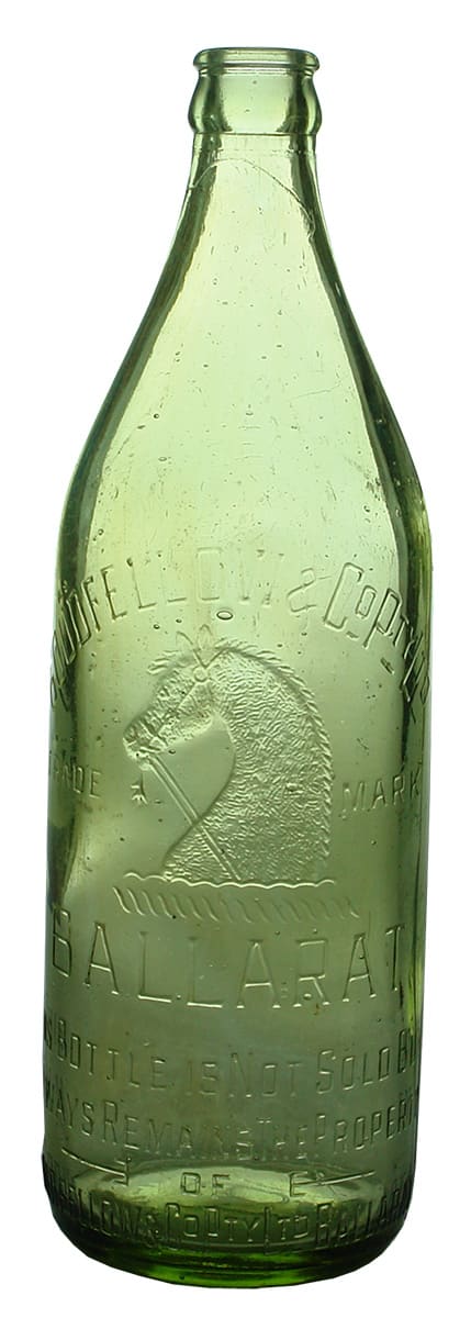 Goodfellow Ballarat Horse Head Crown Seal Bottle