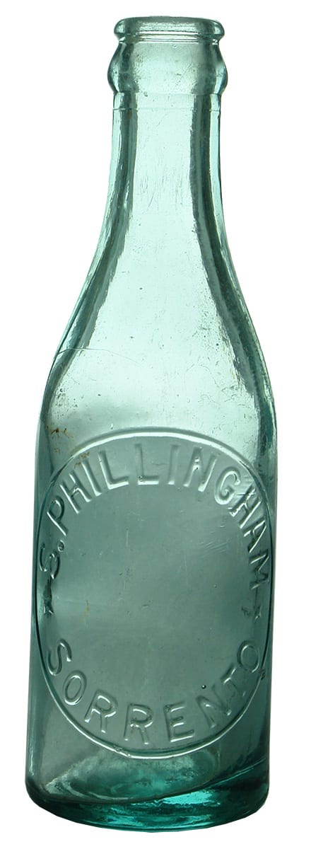 Phillingham Sorrento Crown Seal Soft Drink Bottle