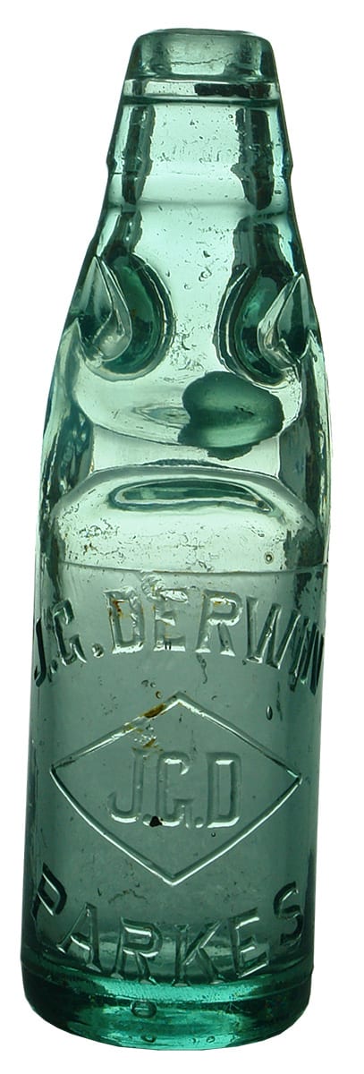Derwin Parkes Antique Codd Marble Bottle
