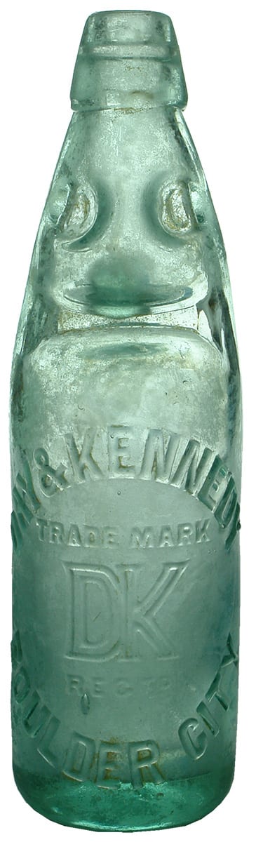 Day Kennedy Boulder City Antique Codd Bottle