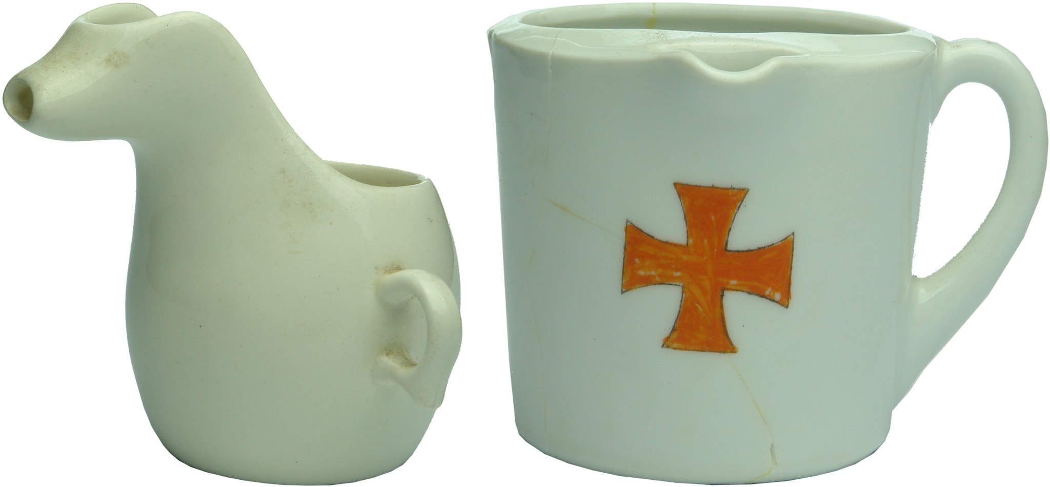 Ceramic Invalid Cups Feeders
