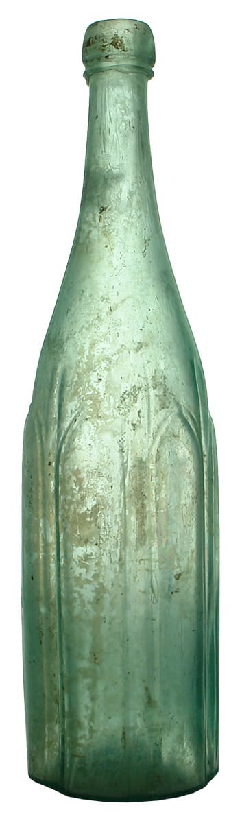 Panelled Vinegar Goldfields Era Bottle
