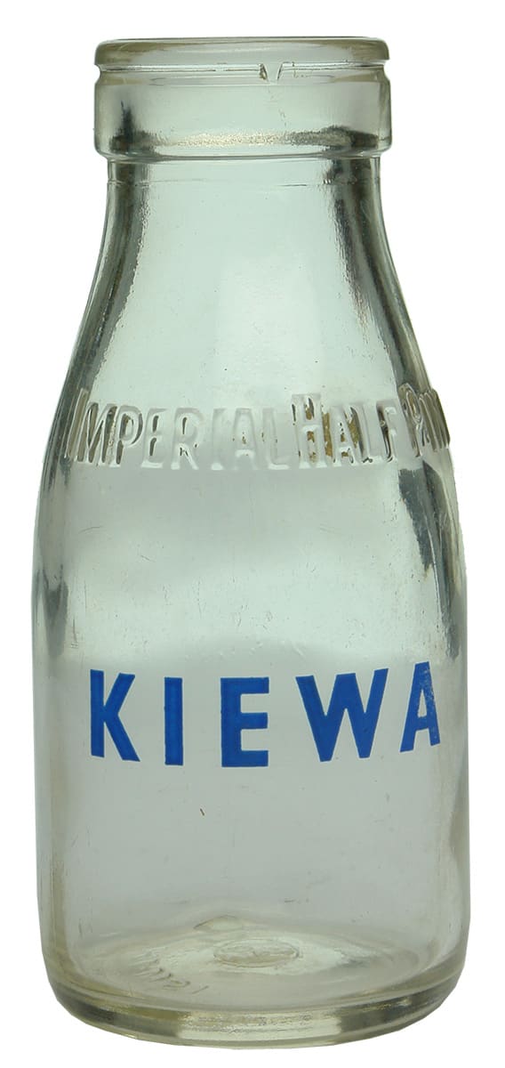 Kiewa Blue Print Cream Jar