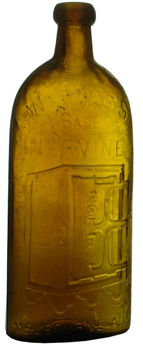 Warner's Safe Nervine Melbourne Antique Glass Bottle