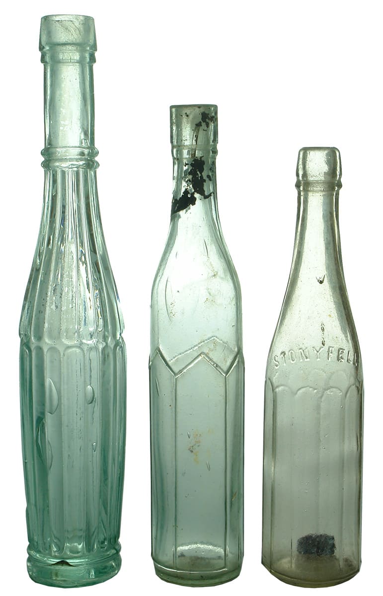 Collection Vintage Salad Oil Bottles