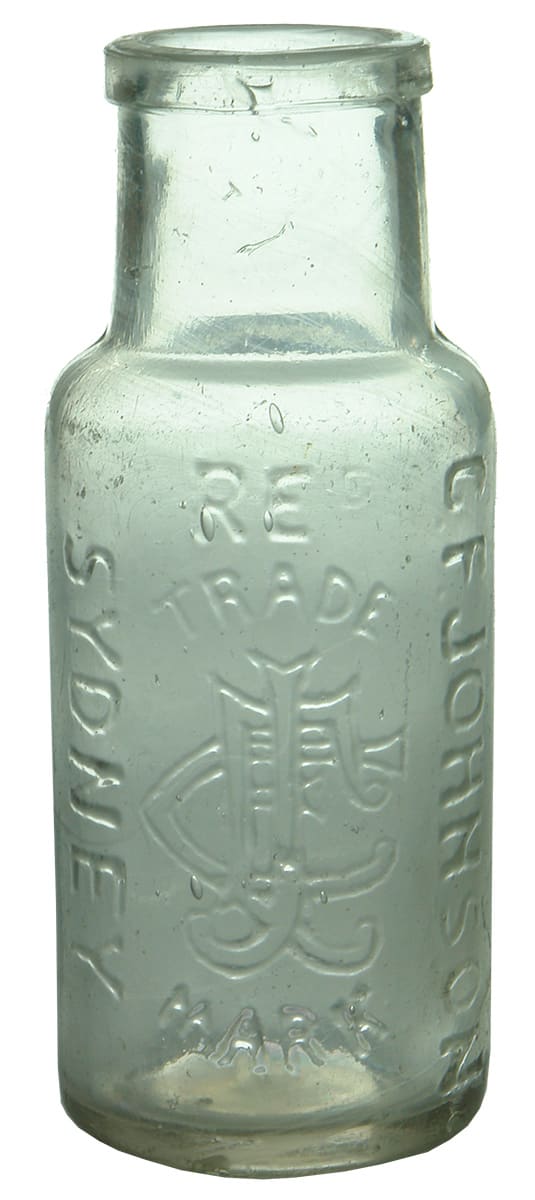 Johnson Sydney Antique Glass Preserves Jar