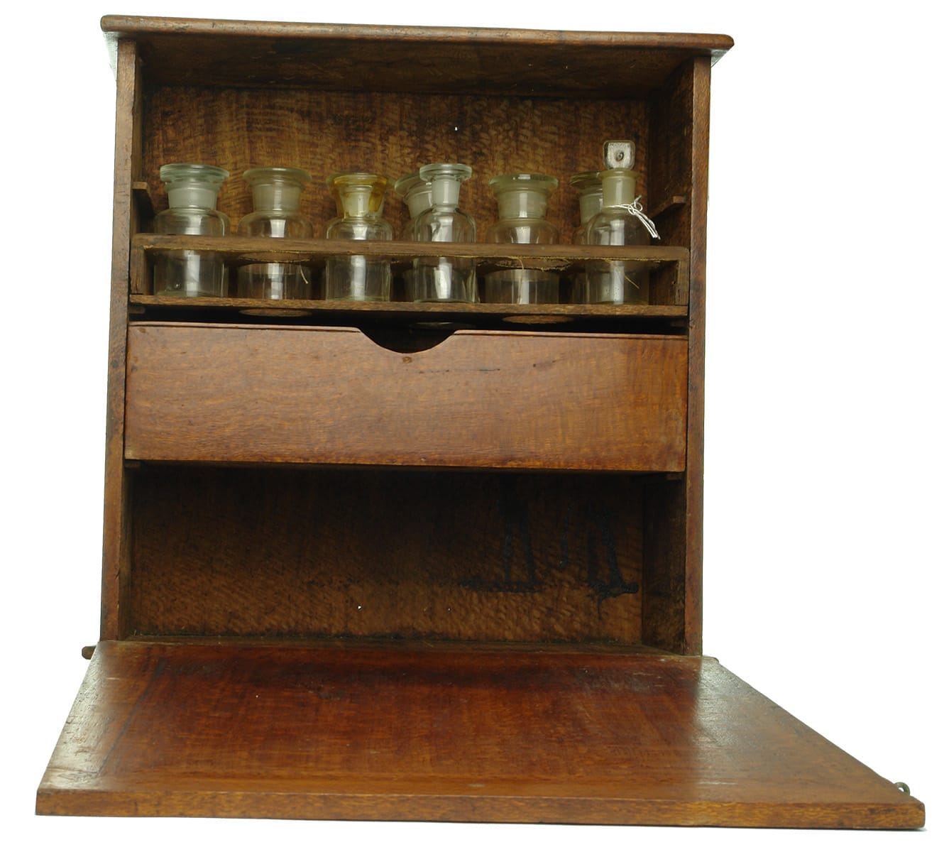 Antique Wooden medicine chest