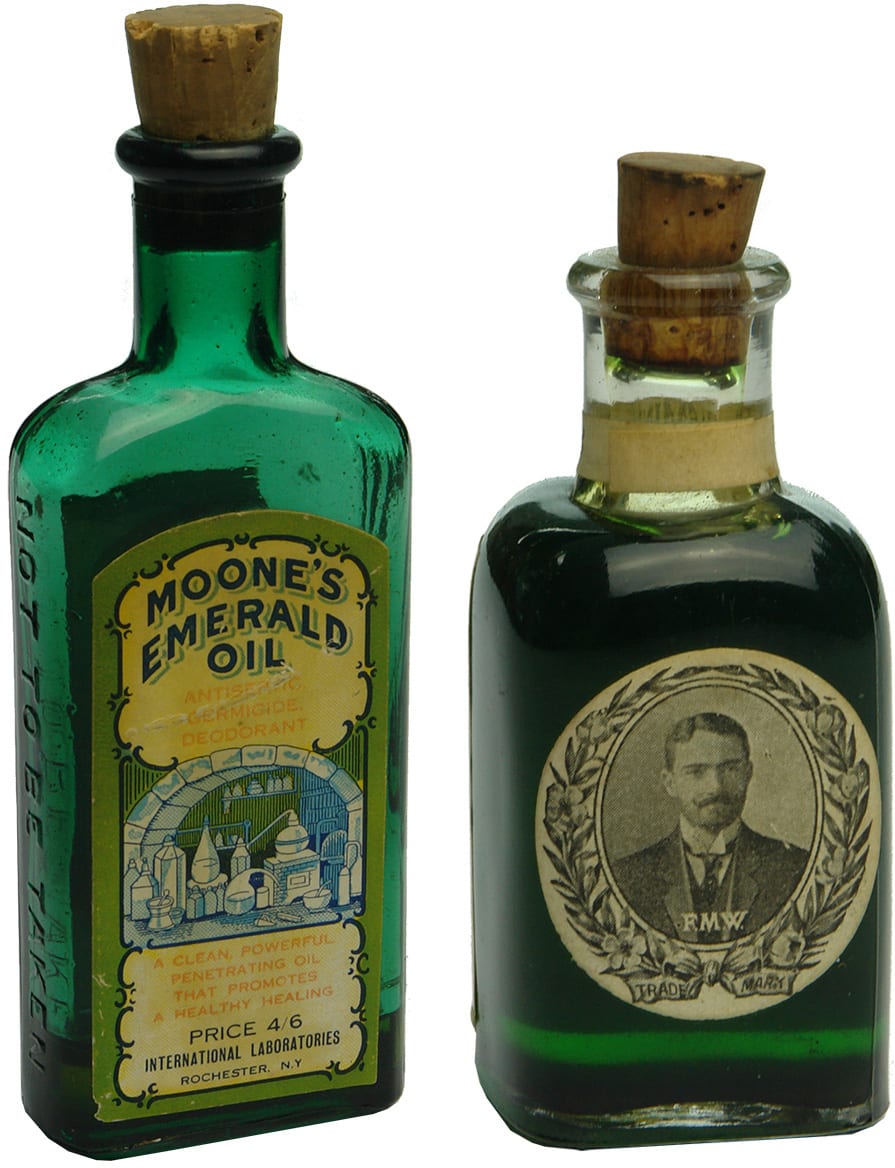 Antique Labelled Bottles
