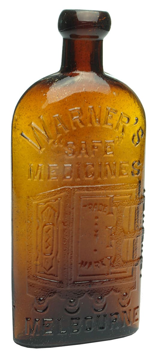 Warner's Safe Medicines Melbourne Half Pint Bottle