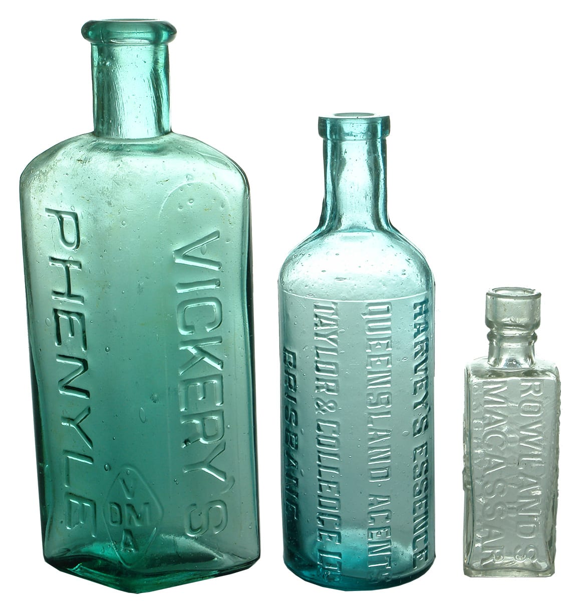 Collection Antique Vintage Bottles