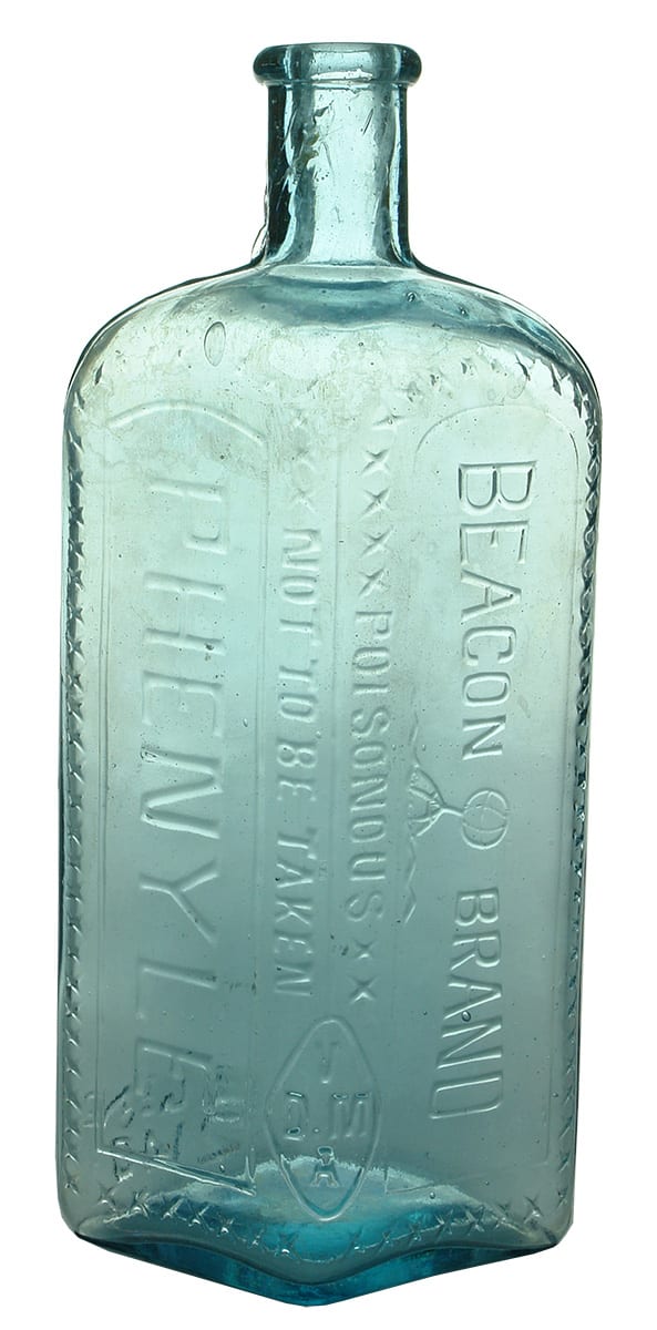 Beacon Brand Phenyle Antique Bottle