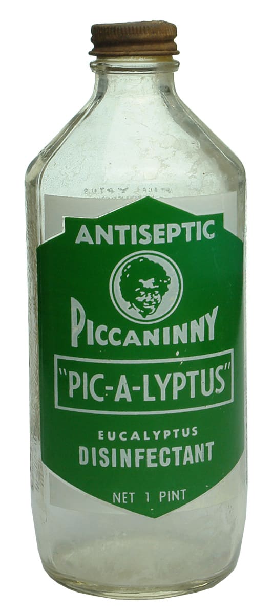 Piccaninny Antiseptic Manly Vintage Bottle