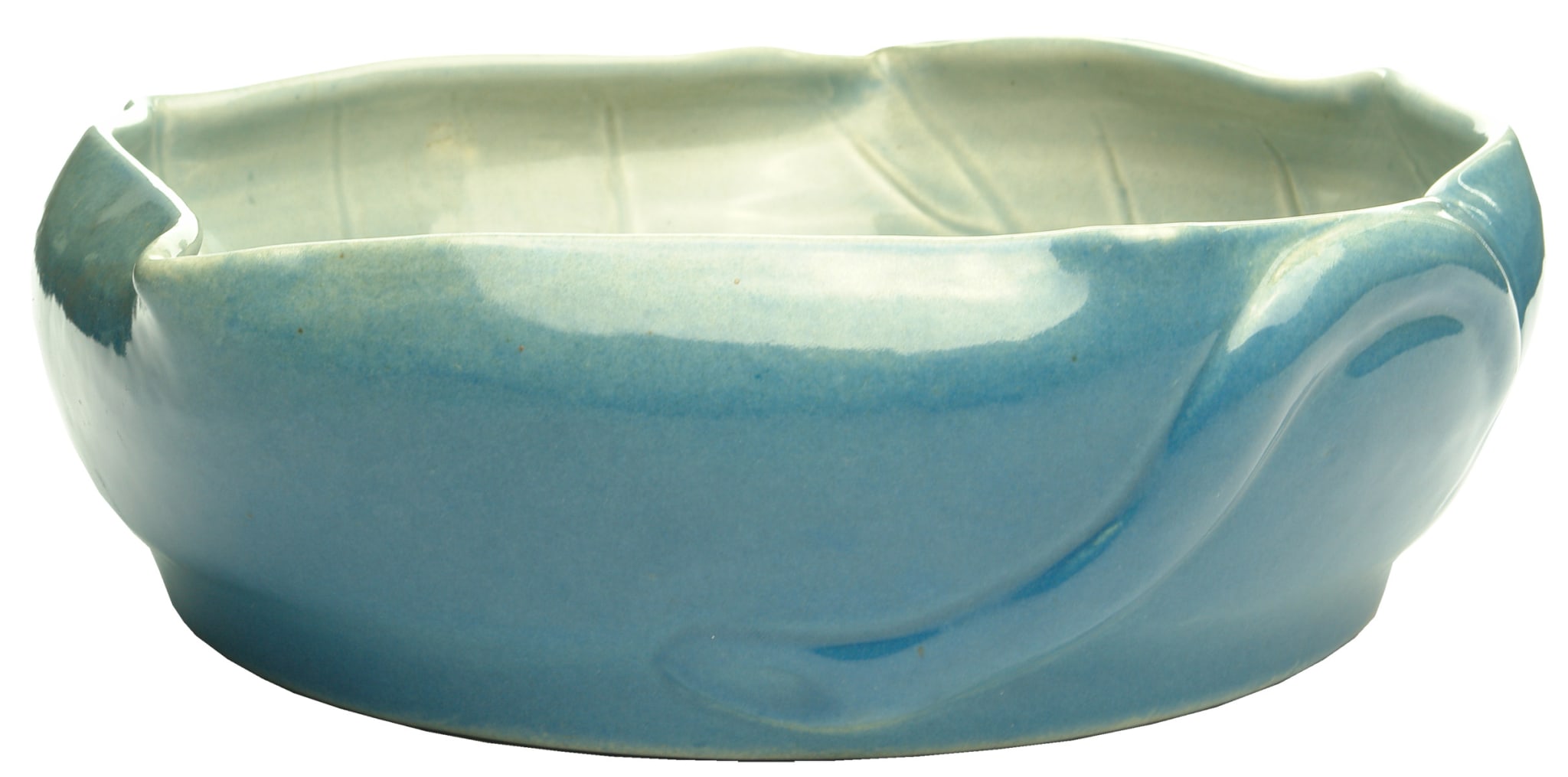 Merric Boyd Leaf Pattern Ceramic Bowl