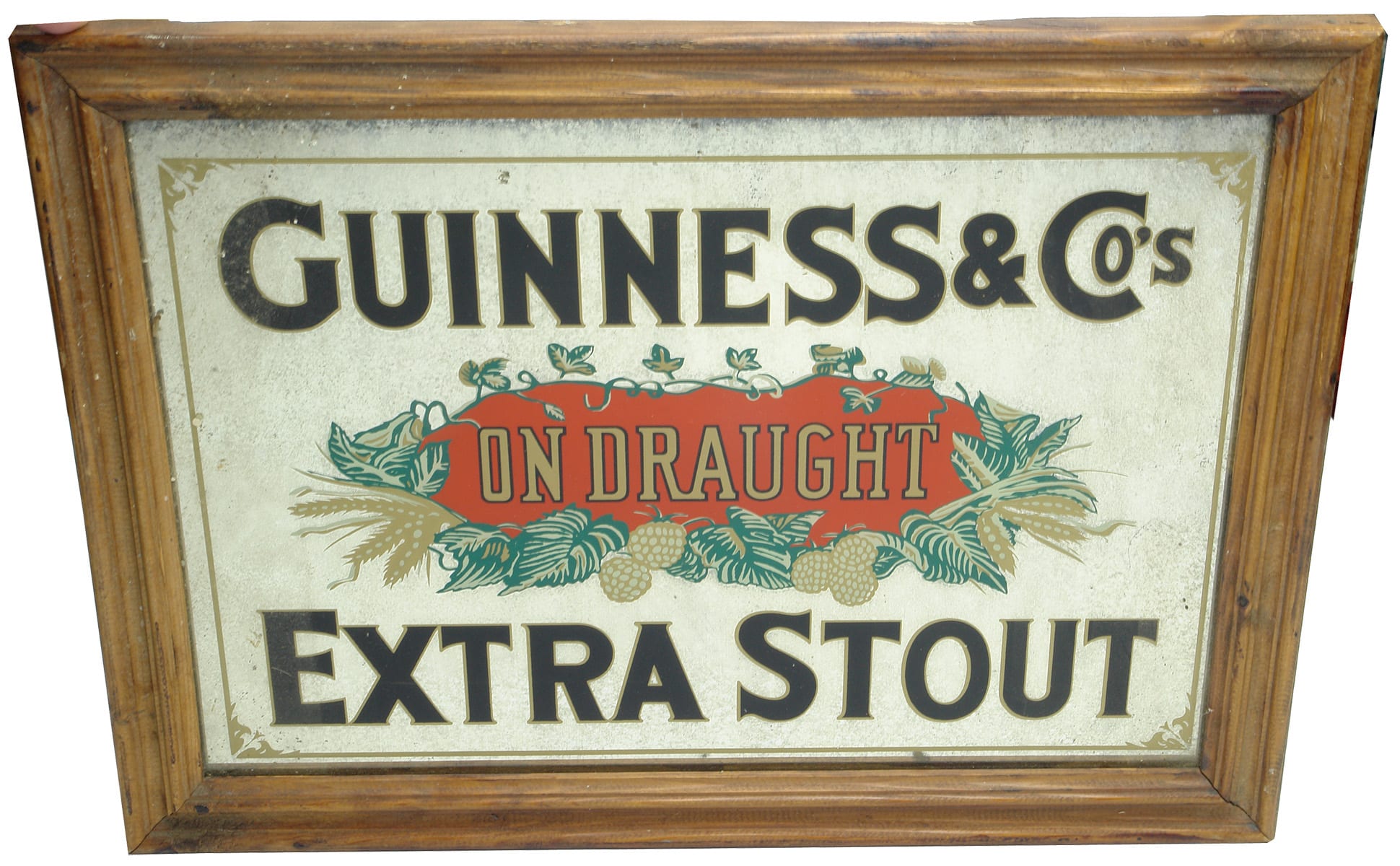 Guinness Extra Stout Advertising Mirror