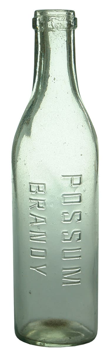 Possum Brandy Antique Bottle