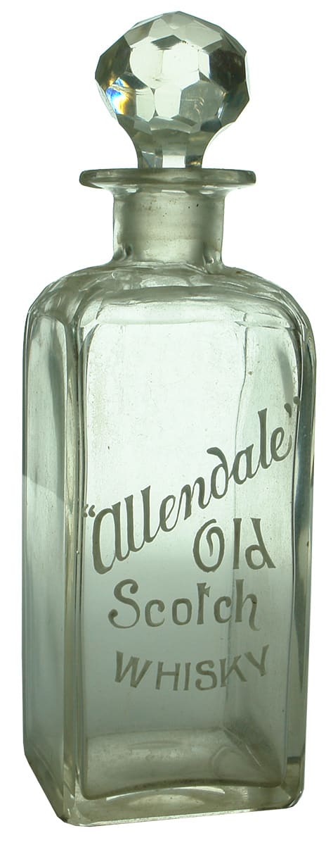 Allendale Old Scotch Whisky Decanter