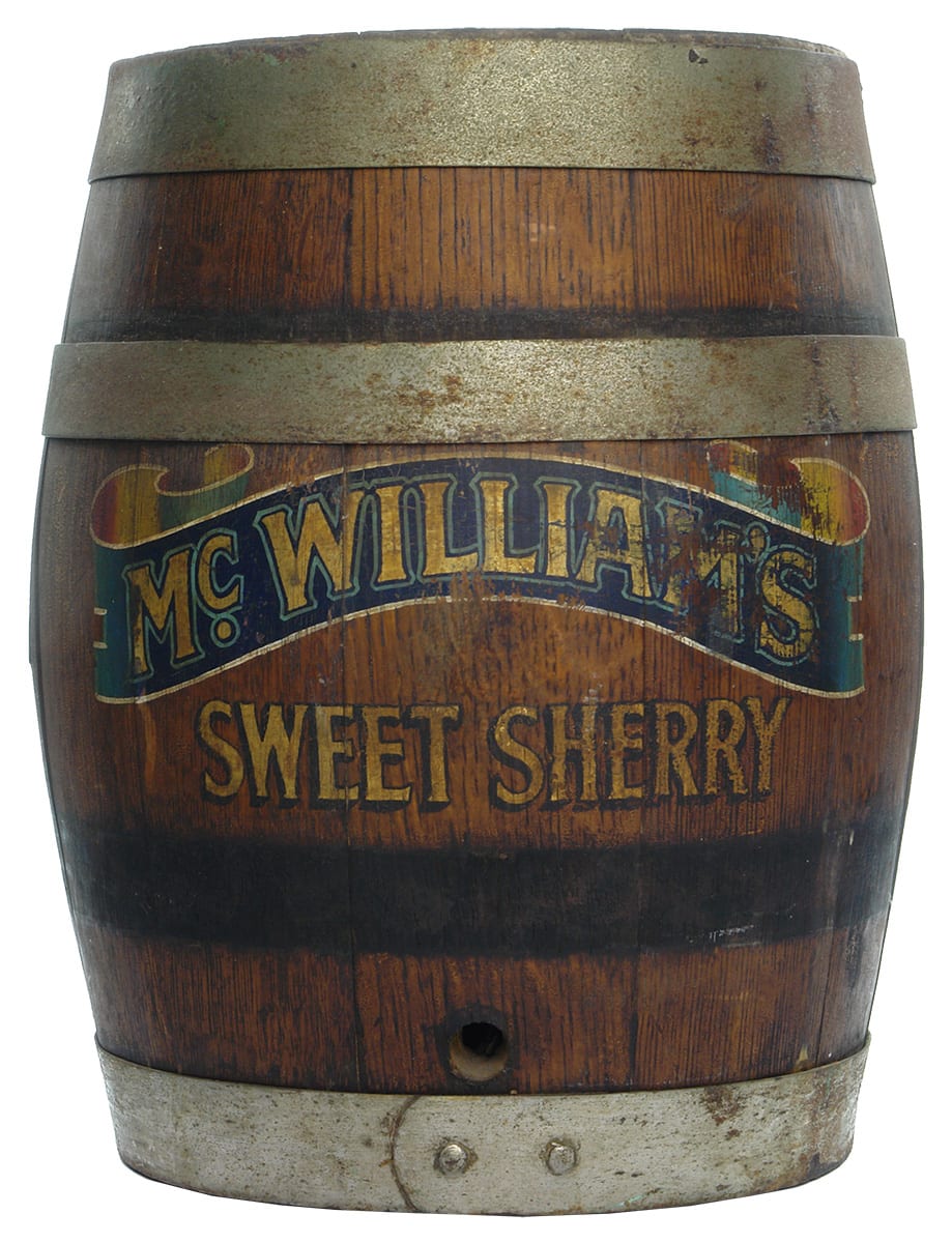 McWilliams Sweet Sherry Wine Barrel