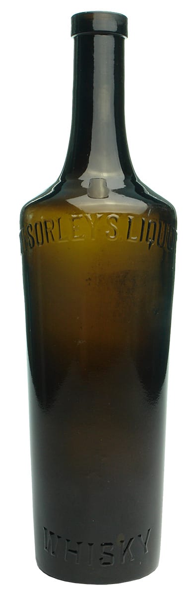 McSorleys Liquor Whisky Antique Bottle