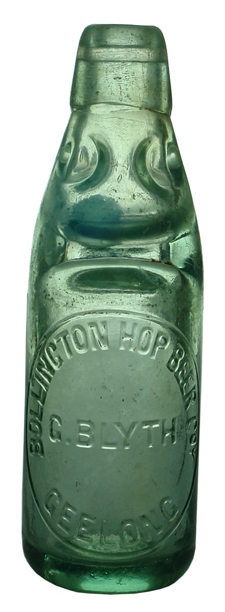 Bollington Hop Beer Blyth Geelong Codd Bottle