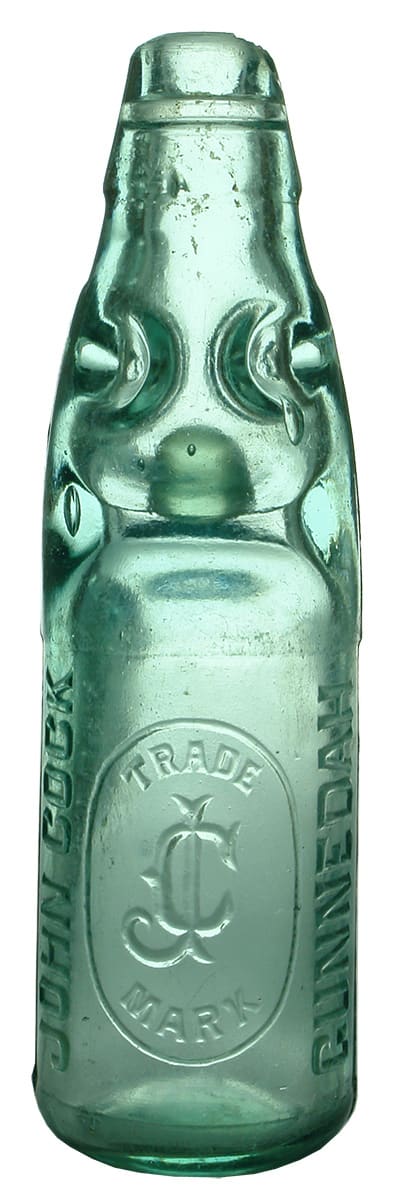 John Cock Gunnedah Codd Marble Bottle