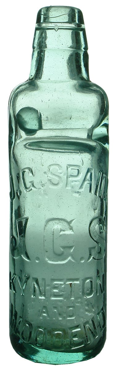 Spain Kyneton Woodend Lemonade Codd Marble Bottle