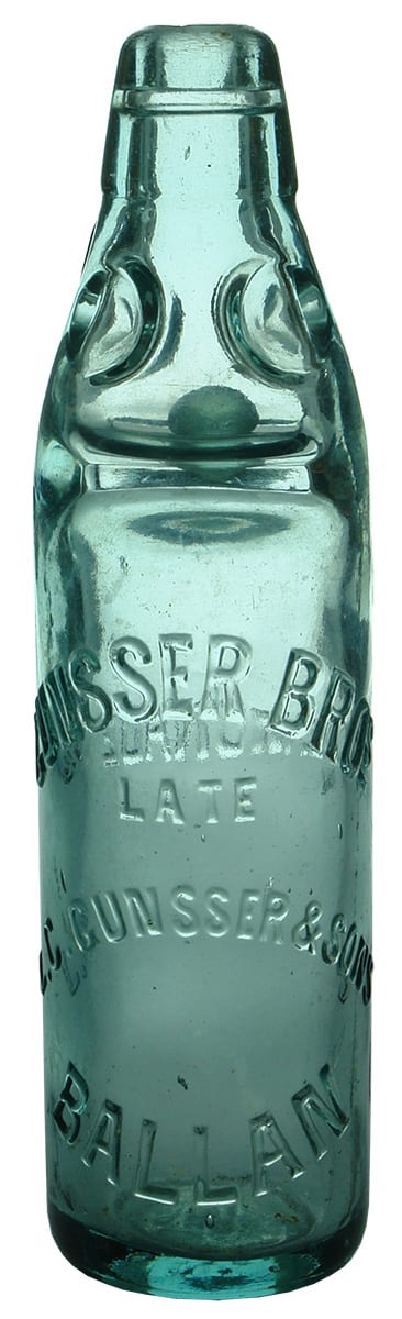Gunsser Bros Ballan Lemonade Marble Bottle
