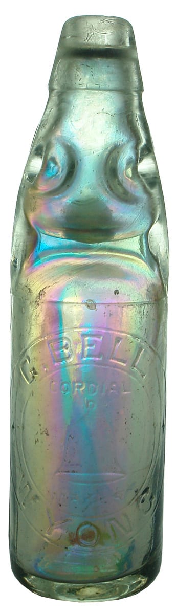 Bell Wyong Opalescent Antique Codd Bottle