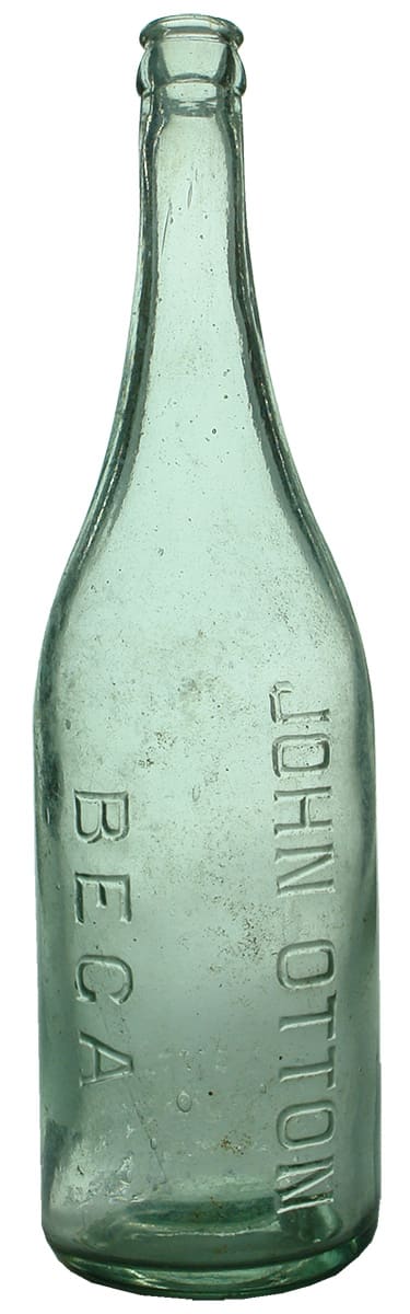 John Otton Bega Crown Seal Soft Drink Bottle